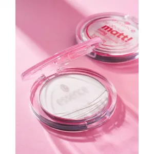 essence All About Matt! transparentný kompaktný púder 8 g