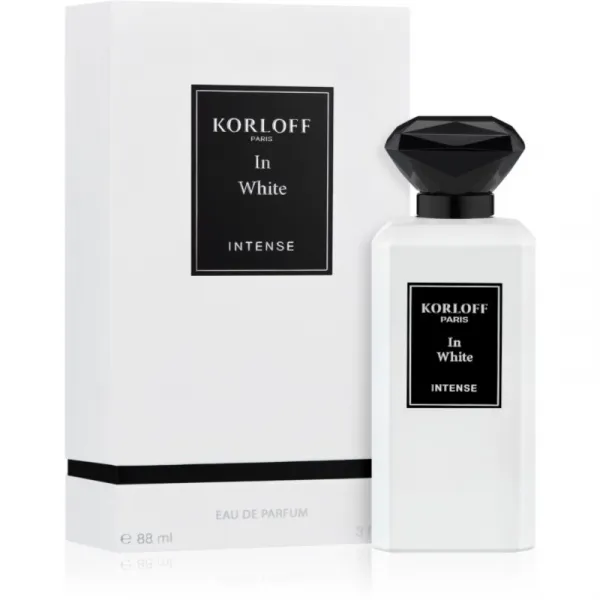 Korloff In White Intense parfumovaná voda pre mužov 88 ml