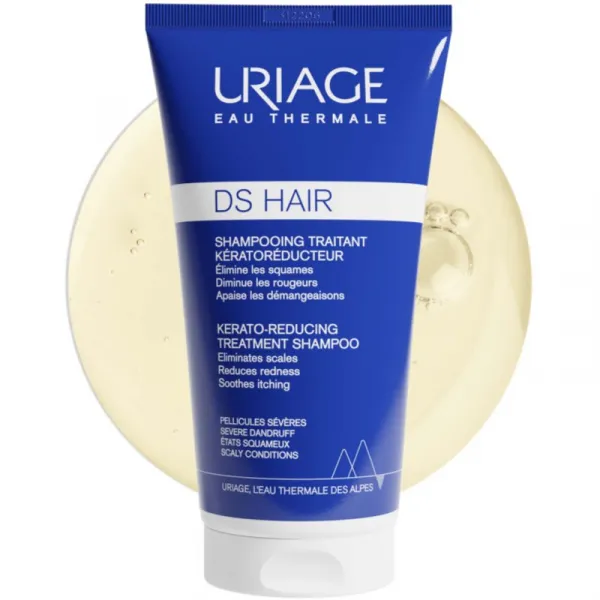 Uriage DS HAIR Kerato-Reducing Treatment Shampoo keratoredukčný šampón pre citlivú a podráždenú pokožku 150 ml