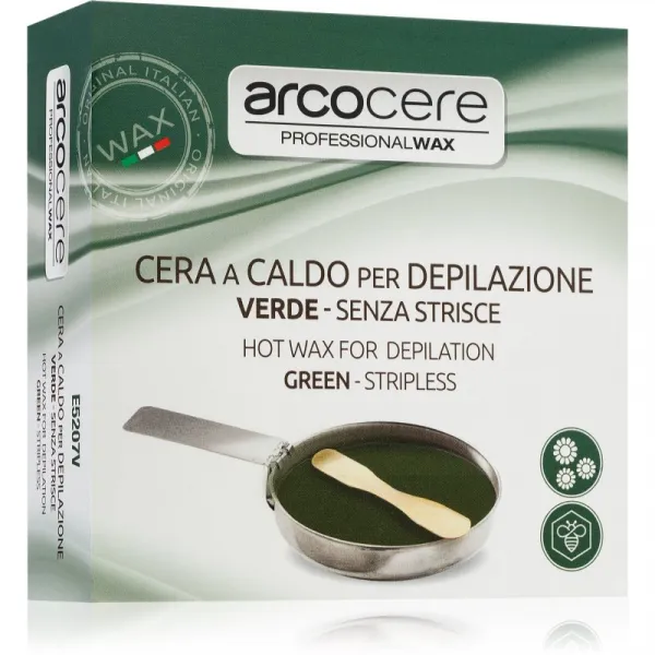 Arcocere Professional Wax Stripless epilačný vosk na tvár a telo Natural 120 g