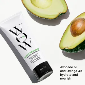 Color WOW One-Minute Transformation uhladzujúci krém pre nepoddajné a krepovité vlasy 120 ml