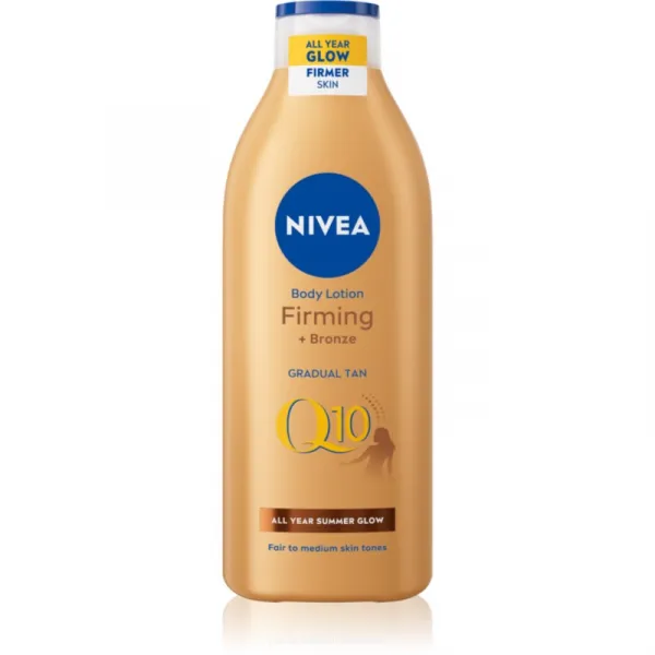 Nivea Q10 Firming + Bronze tónovacie mlieko so spevňujúcim účinkom 400 ml