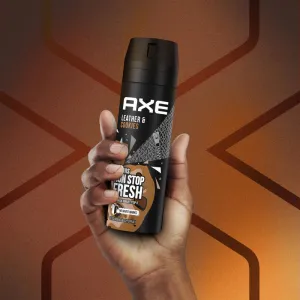 Axe Collision Leather + Cookies deodorant a telový sprej 150 ml