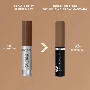 L'Oréal Paris Brow Artist Riasenka na obočie 4,9 ml 105 Brunette