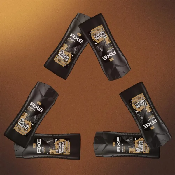 Axe Collision Leather + Cookies sprchový gél pre mužov 400 ml