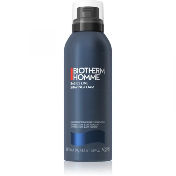Biotherm Homme Basics Line Shaving Foam pena na holenie pre citlivú pleť 200 ml