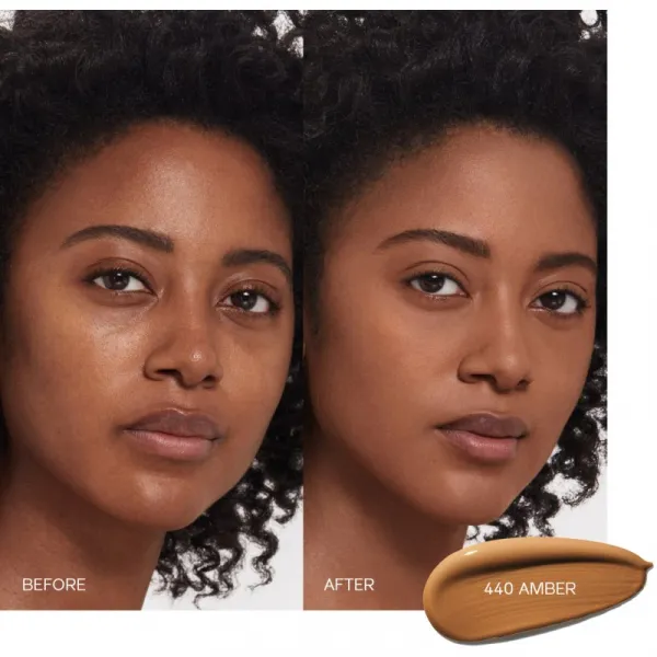 Shiseido Synchro Skin Self-Refreshing Foundation Advanced dlhotrvajúci make-up SPF 30 odtieň 440 Amber 30 ml