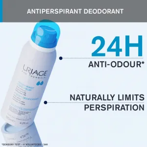 Uriage Hygiène Fresh Deodorant dezodorant v spreji s 24hodinovou ochranou 125 ml