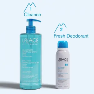 Uriage Hygiène Fresh Deodorant dezodorant v spreji s 24hodinovou ochranou 125 ml
