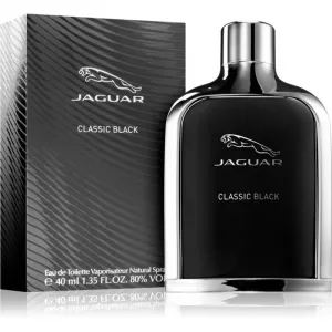 Jaguar Classic Black toaletná voda pre mužov 40 ml
