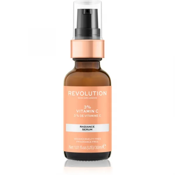 Revolution Skincare Vitamin C 3% rozjasňujúce sérum s vitamínom C 30 ml