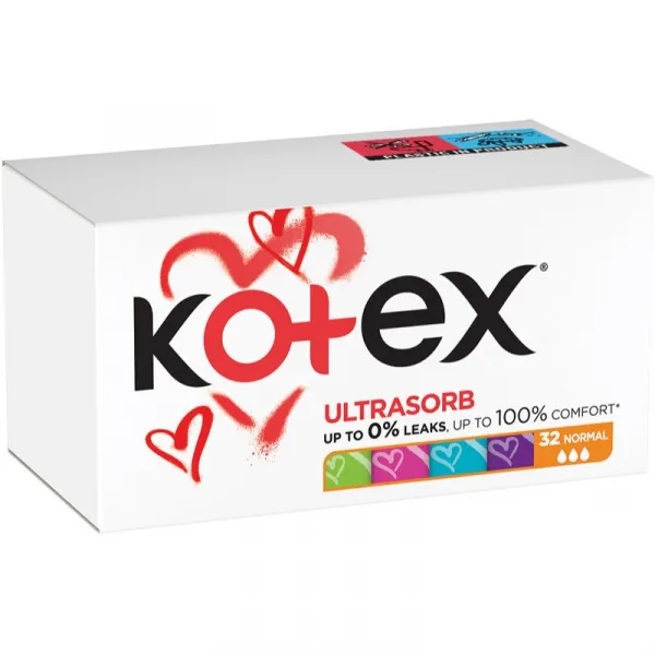 Kotex UltraSorb Normal tampóny 32 ks