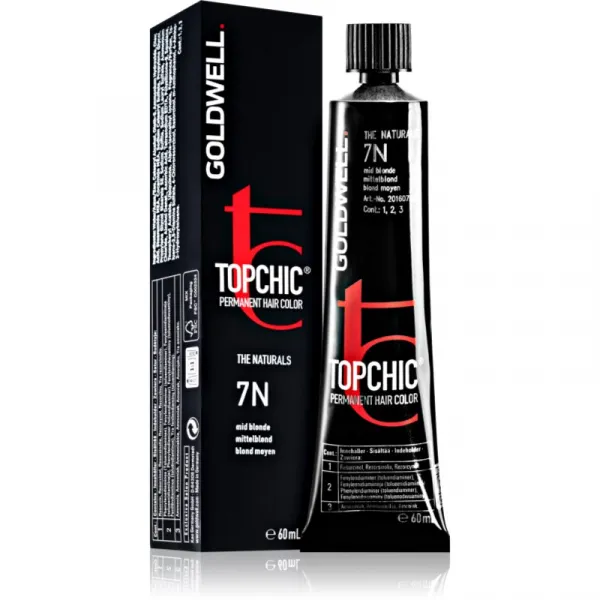 Goldwell Topchic Permanent Hair Color farba na vlasy odtieň 7-N 60 ml