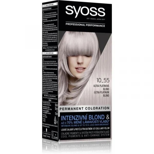 Syoss farba na vlasy ultra platinový blond 10_55