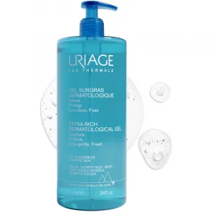 Uriage Hygiène Extra-Rich Dermatological Gel čistiaci gél na tvár a telo 1000 ml