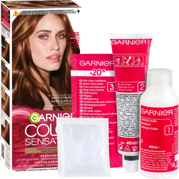 Garnier Color Sensation Zlatá mahagónová 6.35
