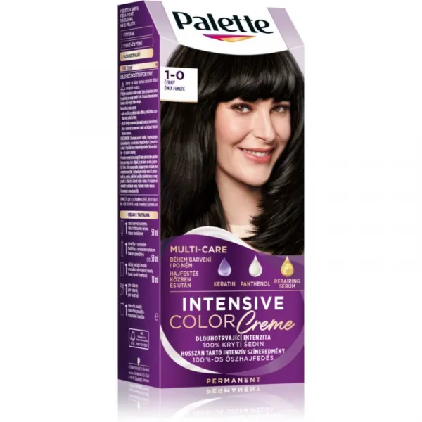 Palette Intensive Color Creme Schwarzkopf farba na vlasy 10 čierna