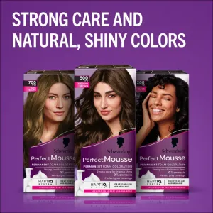 Schwarzkopf Perfect Mousse Farba na vlasy čokoládový karamel 665 (6-65)