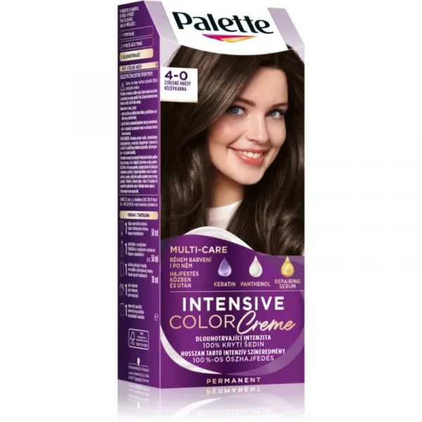 Palette Intensive Color Creme farba na vlasy strednehnedý 40