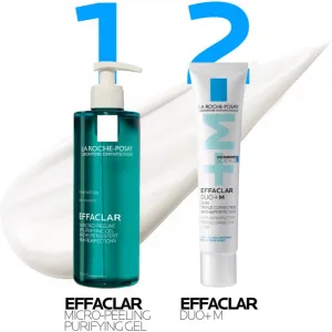 La Roche-Posay Effaclar čistiaci peelingový gél pre mastnú a problematickú pleť 400 ml