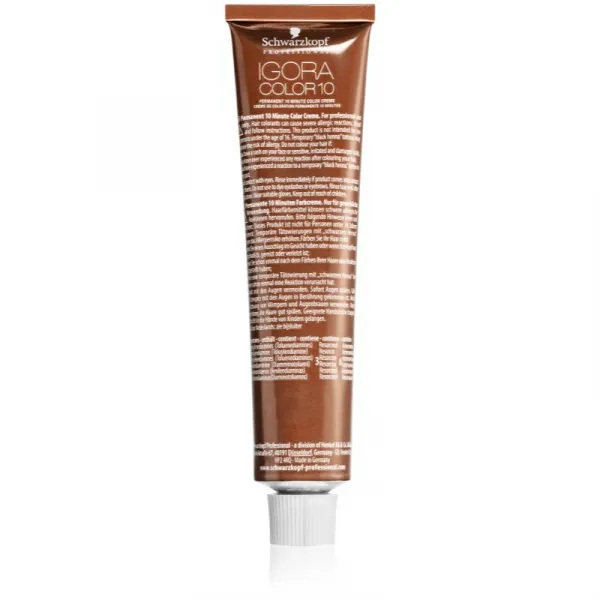 Schwarzkopf Professional IGORA Color 10 permanentná farba na vlasy odtieň 7-12 Medium Blonde Cendré Ash 60 ml