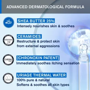 Uriage Xémose Lipid-Replenishing Anti-Irritation Cream relipidačná upokojujúca masť pre veľmi suchú citlivú a atopickú pokožku 200 ml