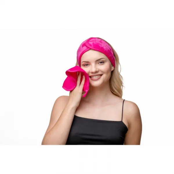 Notino Spa Collection Make-up removal set sada na odličovanie z mikrovlákna Pink