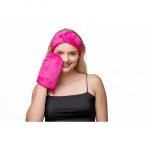 Notino Spa Collection Make-up removal set sada na odličovanie z mikrovlákna Pink