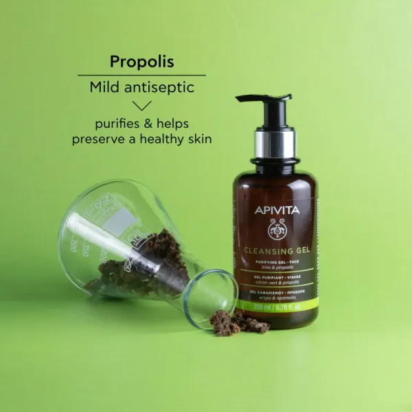 Apivita Cleansing Gel for Oily Skin čistiaci gél pre mastnú a zmiešanú pleť 200 ml