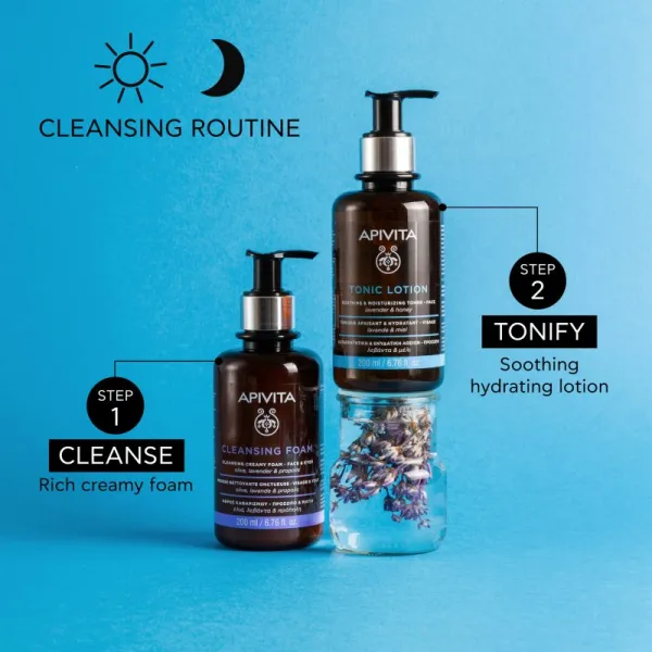 Apivita Moisturizing Face Tonic upokojujúce pleťové tonikum s hydratačným účinkom 200 ml