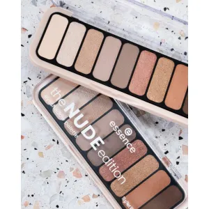 essence The Nude Edition paletka očných tieňov odtieň 10 Pretty in Nude 10 g