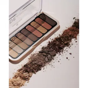 essence The Nude Edition paletka očných tieňov odtieň 10 Pretty in Nude 10 g