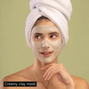 Apivita Express Beauty Cleansing Face Mask Green Clay čistiaca a vyhladzujúca pleťová maska so zeleným ílom 2x8 ml