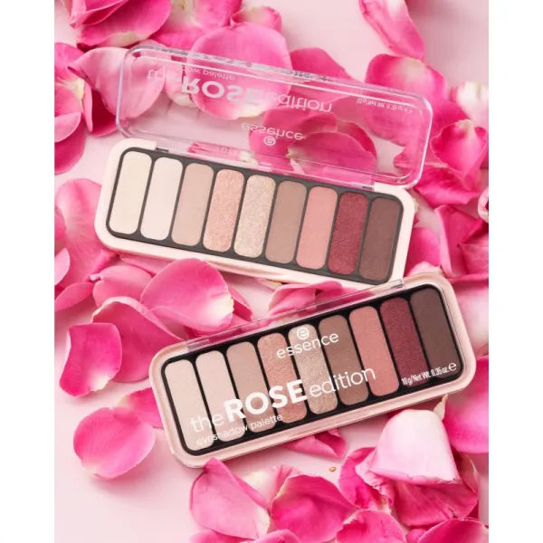 Essence The Rose Edition paletka očných tieňov odtieň 20 Lovely In Rose 10 g