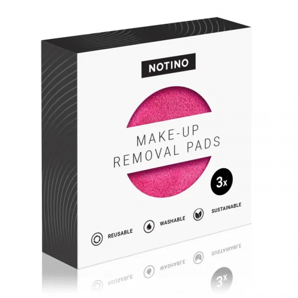 Notino Spa Collection Make-up removal pads odličovacie tampóny z mikrovlákna odtieň Pink 3 ks