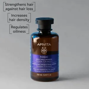 Apivita Men's Tonic Shampoo Rosemary šampón proti vypadávaniu vlasov 250 ml