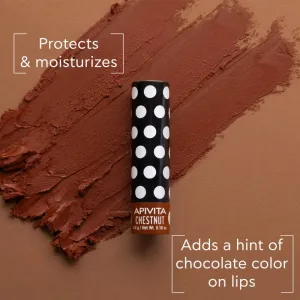 Apivita Lip Care Chestnut tinted tónujúci balzam na pery 4,4 g