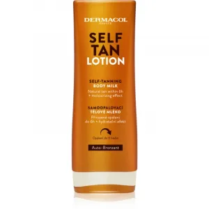 Dermacol Sun Self Tan samoopaľovacie telové mlieko 200 ml