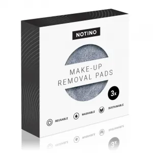Notino Spa Collection Make-up removal pads odličovacie tampóny z mikrovlákna odtieň Grey 3 ks