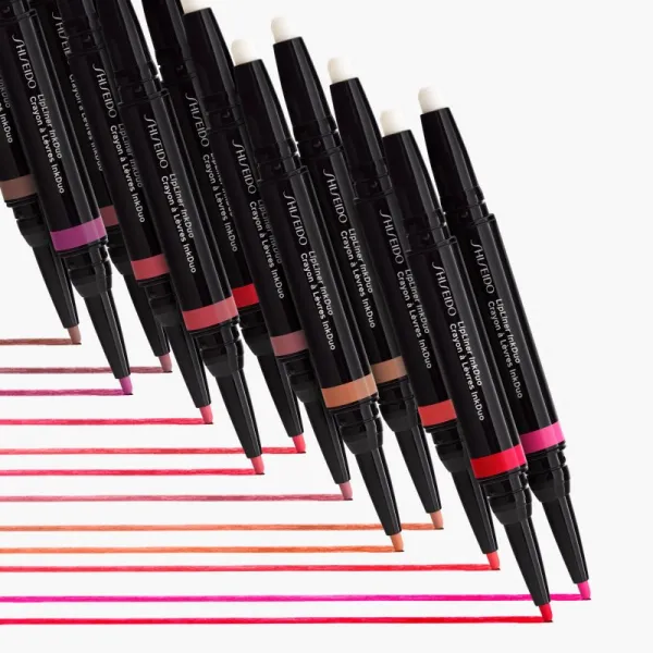 Shiseido LipLiner InkDuo rúž a kontúrovacia ceruzka na pery s balzamom odtieň 02 Beige 1.1 g