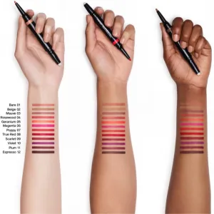 Shiseido LipLiner InkDuo rúž a kontúrovacia ceruzka na pery s balzamom odtieň 07 Poppy 1.1 g