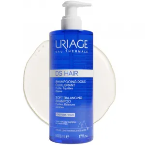 Uriage DS HAIR Soft Balancing Shampoo čistiaci šampón pre citlivú pokožku hlavy 500 ml