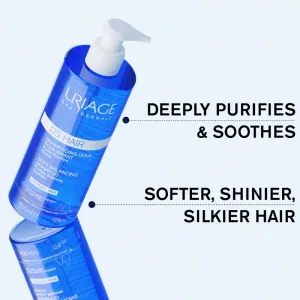 Uriage DS HAIR Soft Balancing Shampoo čistiaci šampón pre citlivú pokožku hlavy 500 ml