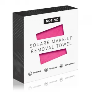 Notino Spa Collection Square Makeup Removing Towel odličovací uterák odtieň Pink 1 ks