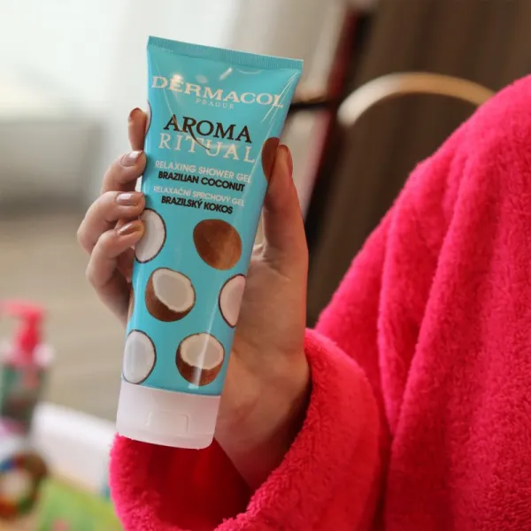 Dermacol Aroma Ritual Brazilian Coconut relaxačný sprchový gél 250 ml
