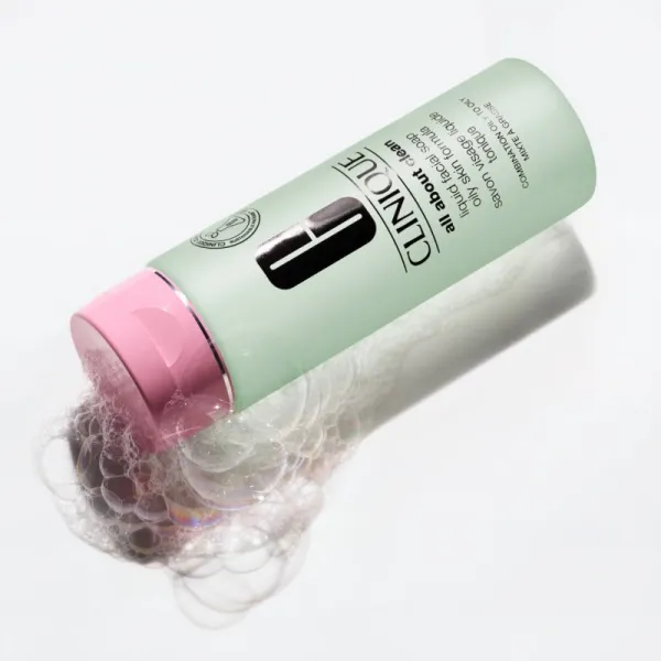 Clinique Liquid Facial Soap Oily Skin Formula tekuté mydlo pre mastnú a zmiešanú pleť 400 ml