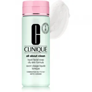 Clinique Liquid Facial Soap Oily Skin Formula tekuté mydlo pre mastnú a zmiešanú pleť 400 ml