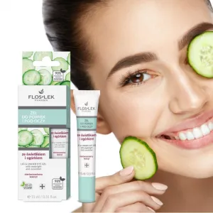 FlosLek Pharma Eye Care rozjasňujúci očný gél proti tmavým kruhom 15 ml