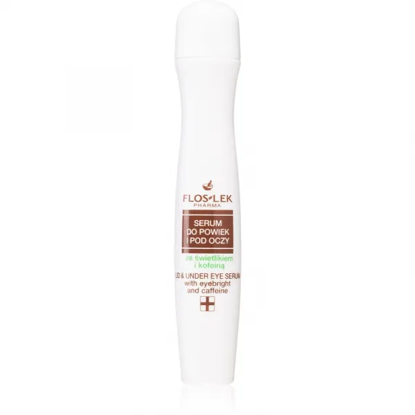 FlosLek Pharma Eye Care rozjasňujúce očné sérum proti opuchom a tmavým kruhom 15 ml