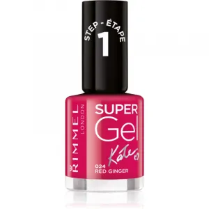 Rimmel London Super Gel By Kate Lak na nechty 12 ml 024 Red Ginger